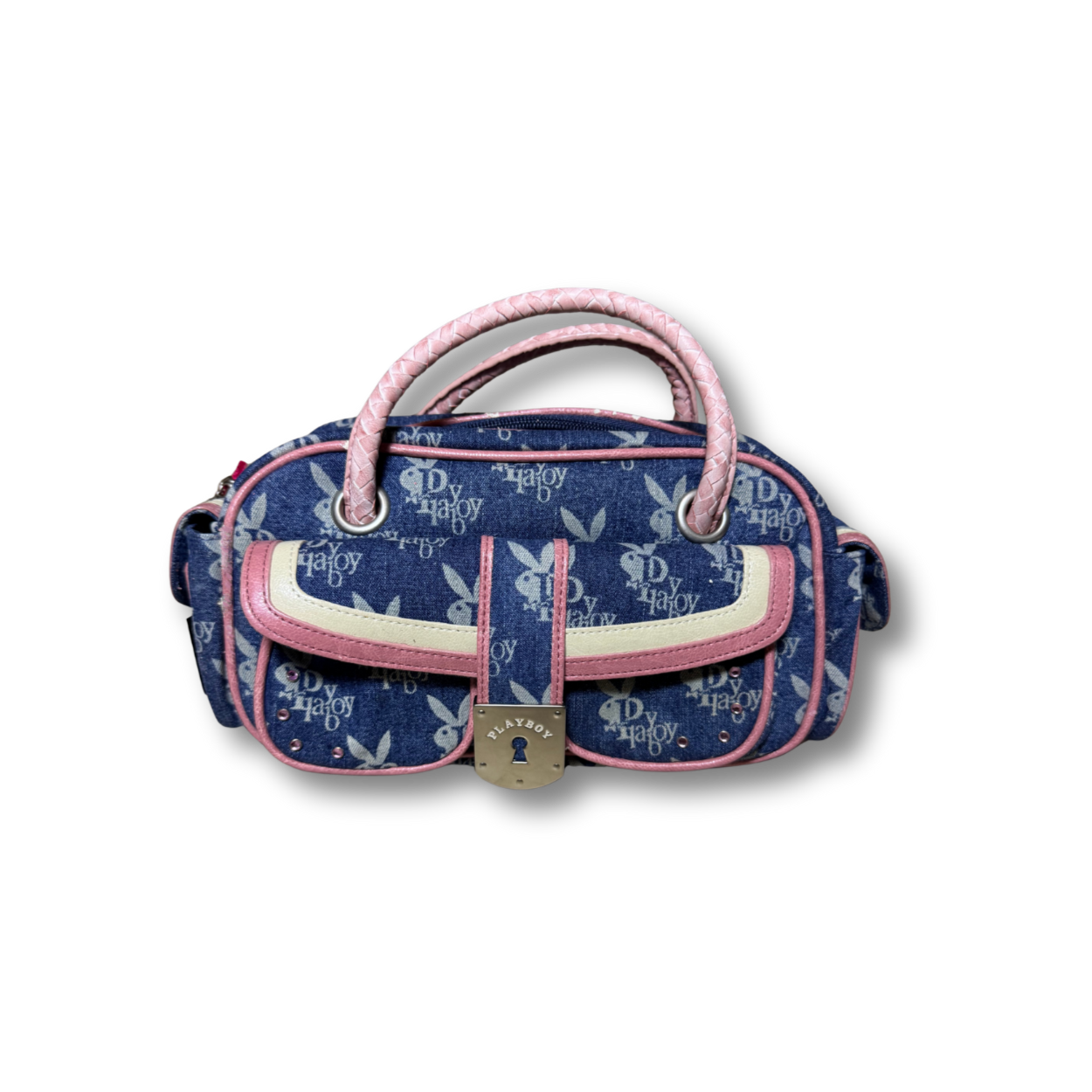 Denim HandBag - Playboy